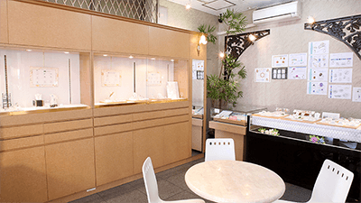 アンテナショップ「ジュエリークラフト4R」